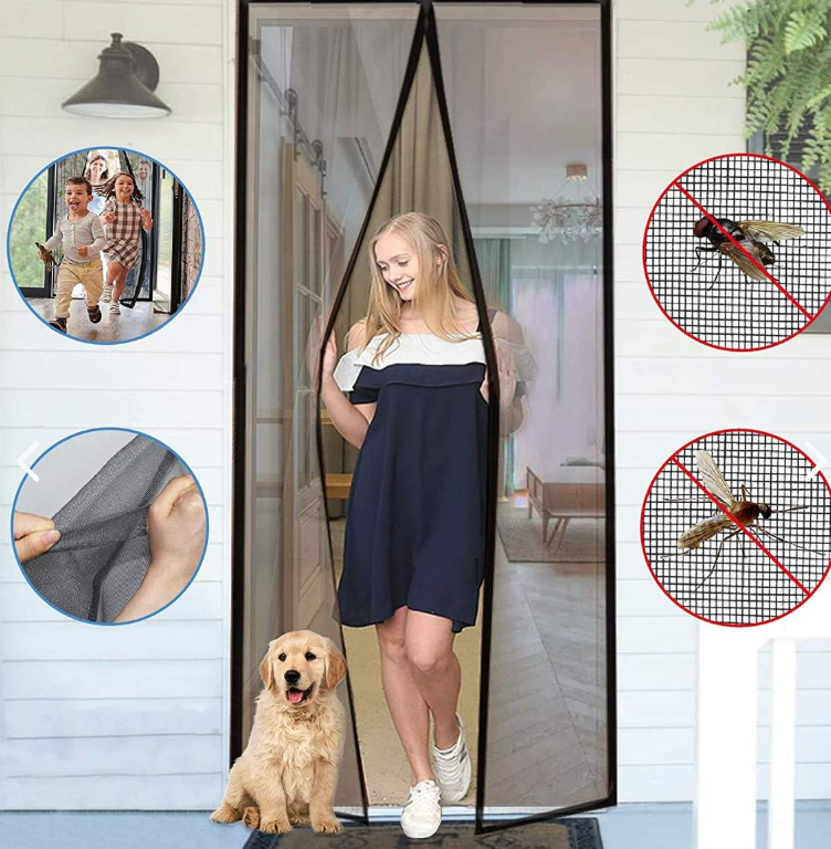 Cortina Malla mosquitero de puerta promocion