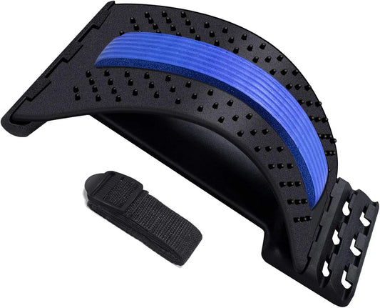 DORSAFLEX® PRO — Estirador de Espalda con Soporte Lumbar Ajustable (Alivio y Postura en Minutos)